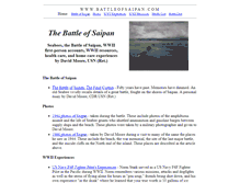 Tablet Screenshot of battleofsaipan.com